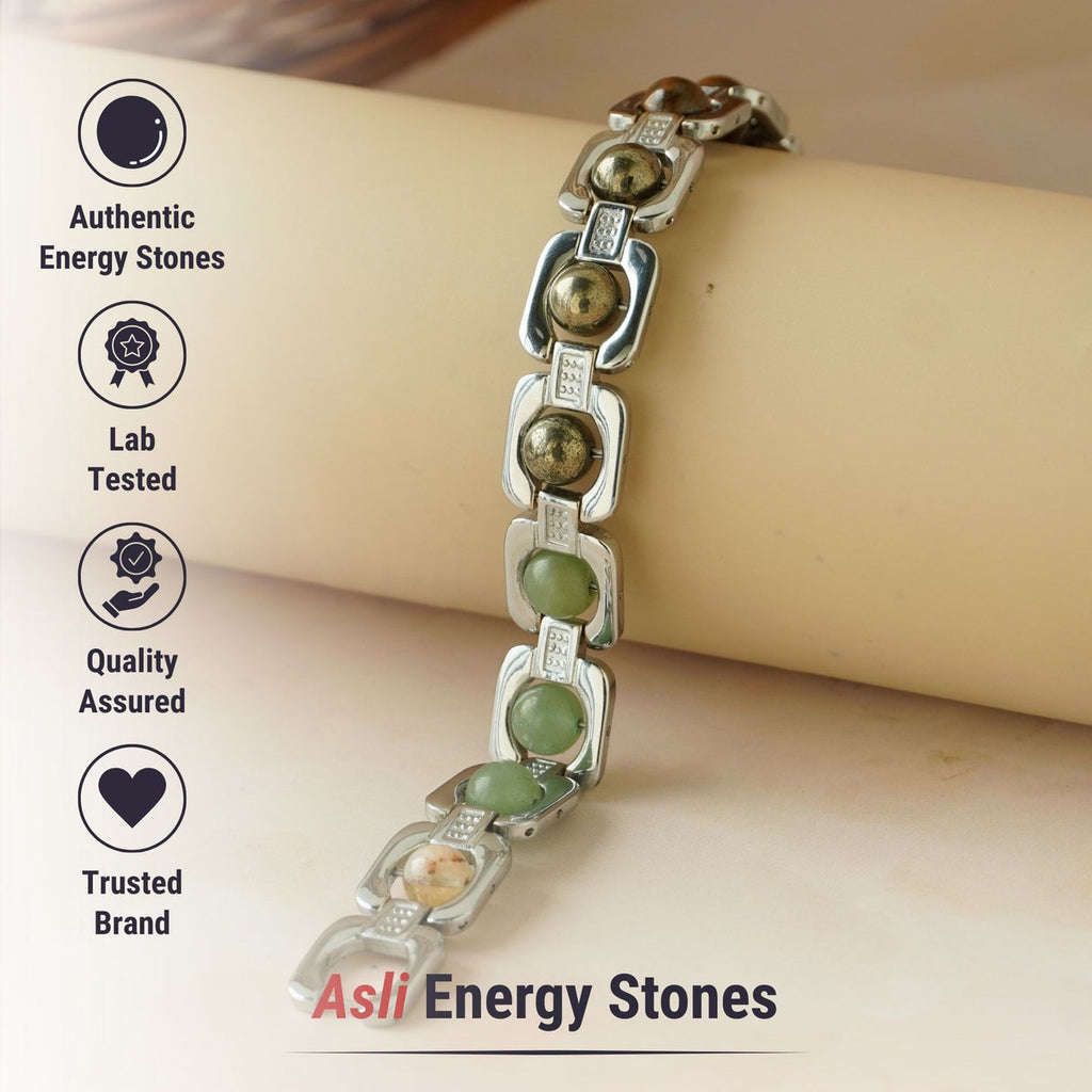 Rinmukteshwar Siddh Metal Dhan Yog™ Bracelet (Silver Plated)