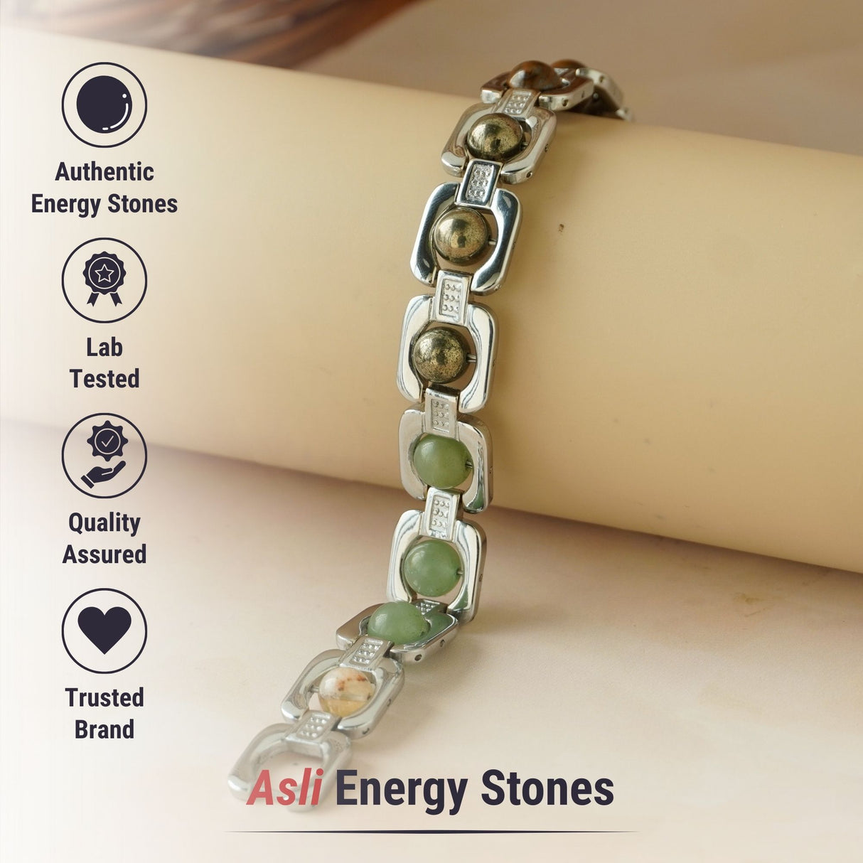 Rinmukteshwar Siddh Metal Dhan Yog™ Bracelet (Silver Plated)