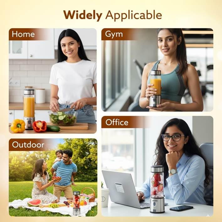 Agaro Portable Mini Blender And Juicer
