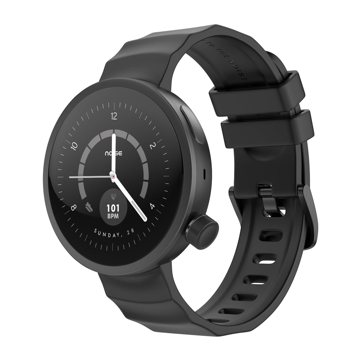 Noise Alt 1 Smart Watch, AI-powered, Chat-GPT With Free Black Earbuds Pure Pods Wireless Open Ear