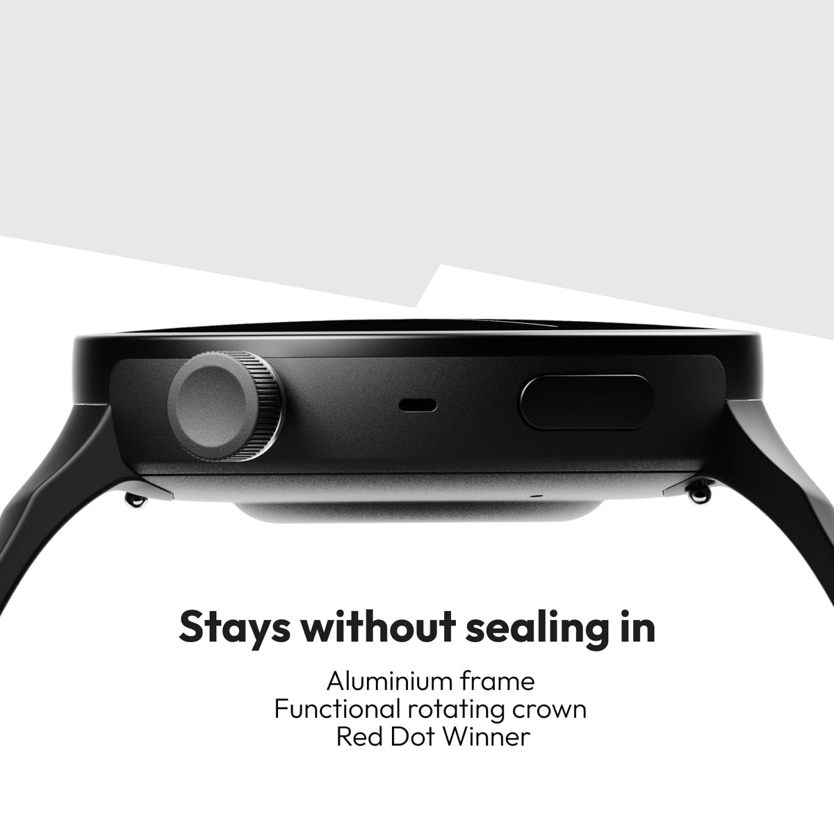 Noise Alt 1 Smart Watch, AI-powered, Chat-GPT With Free Black Earbuds Pure Pods Wireless Open Ear