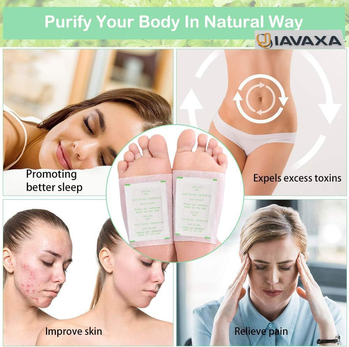 Premium Natural Detox Foot Patches For Weight Loss and Overall Wellness(Buy 1 Get 1 Free)