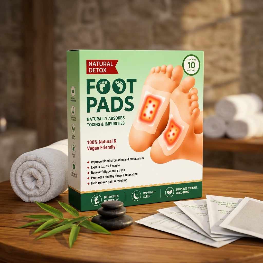 Premium Natural Detox Foot Patches For Weight Loss and Overall Wellness(Buy 1 Get 1 Free)