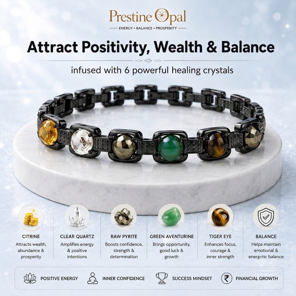 Rinmukteshwar Siddh Metal Dhan Yog™ Bracelet (Matte Black)