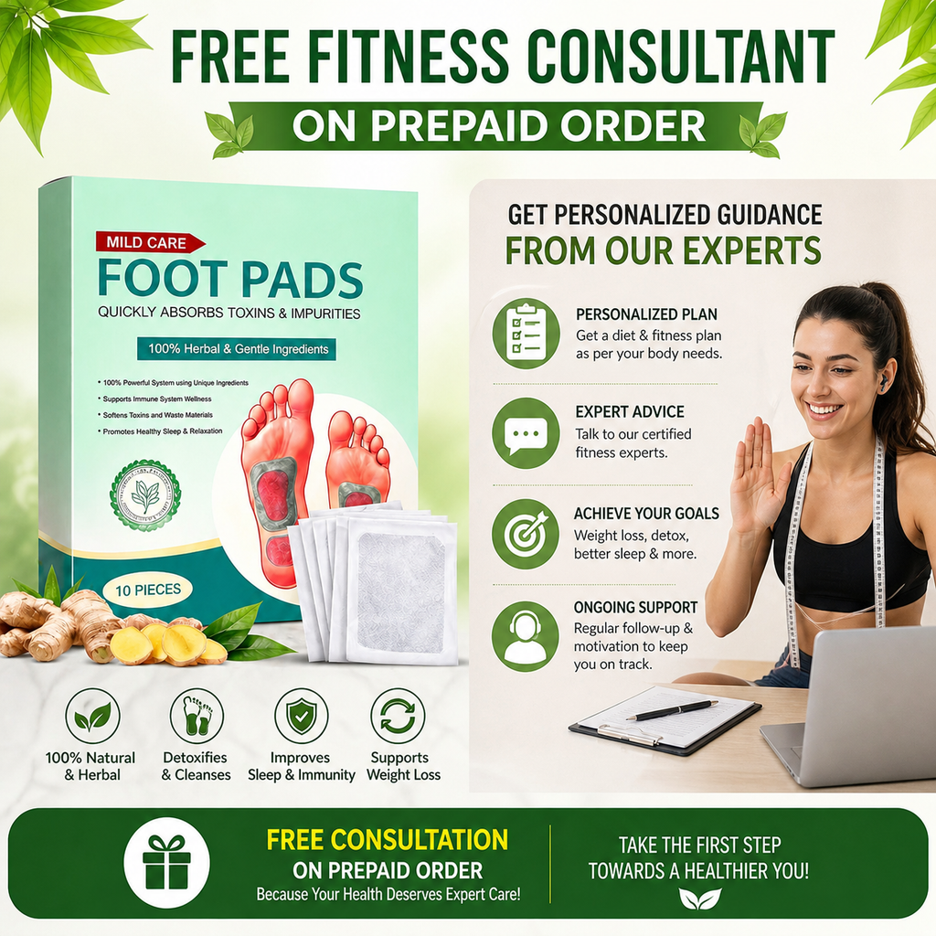 Premium Natural Detox Foot Patches For Weight Loss and Overall Wellness(Buy 1 Get 1 Free)