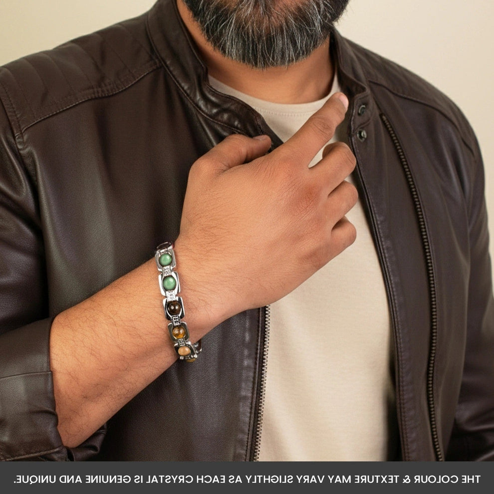 Rinmukteshwar Siddh Metal Dhan Yog™ Bracelet (Silver Plated)